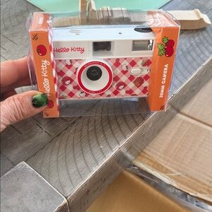 Hello Kitty Pink and White 35mm Camera